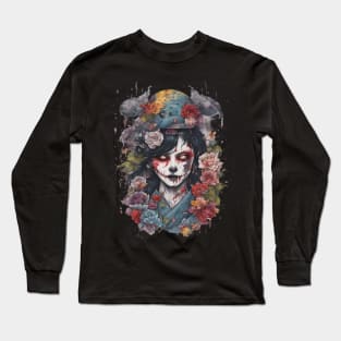 Corpse Face Reveal Long Sleeve T-Shirt